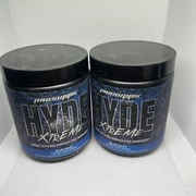 Hyde Xtreme, Hard-Hitting Energy Pre Workout, Blue Razz, 7.4 oz (210 g) [2 PACK]