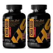 heart support essential - CHIA SEED OIL - weightloss supplement women 2 BOTTLE