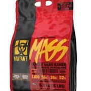 Mutant Mass Weight Gainer Whey & Casein Protein Powder 15 lb - Triple Chocolate
