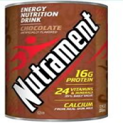 Nutrament Energy and Fitness Drink, Chocolate, 12oz Cans (Pack of 12) Bulk Deal