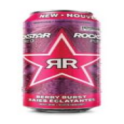 12 Cans of Rockstar Punched Berry Burst Energy Drink 473ml / 16 oz Each -NEW-