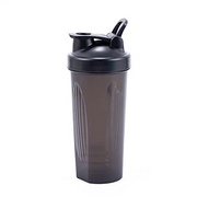 HIMS Protein Shaker Wasserflasche mit Skala, auslaufsicher, tragbar, für Fitnessstudio, tragbar, Rührbecher