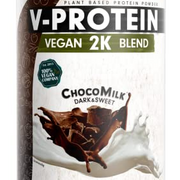 Veganes Proteinpulver SCHOKOLADE 2kg - unglaublich lecker & cremig - Vegan Protein 2K Blend ohne Soja - mit hochwertigem Reisprotein + Erbsenprotein - pflanzliches Eiweißpulver mit 71% Protein (2x1kg)