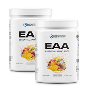 EAA Pulver TROPICAL 2x 500gr - essentielle Aminosäuren - 11gr Protein pro Portion - ohne schlechten Nachgeschmack - vegan & hochdosiert - BIOS Nutrition (Made in Germany)