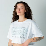 ESN | Athlete Squad Cropped T-Shirt  | White | XL