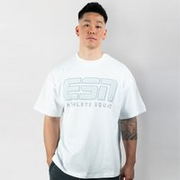 ESN | Athlete Squad Oversize T-Shirt  | White | 2XL
