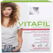 VITAPIL STRONG HAIR 60/120/180 Kapseln Biotin Bamboo, Gesunde Haut und Nägel