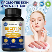 Biotin 10.000 Mcg High Strength* Fördert Gesunde Und Kräftige Haare Und Nägel