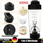 Elektrischer Mischbecher Tragbare Protein-Shaker-Flasche Mixer-Shaker-Flascht DE