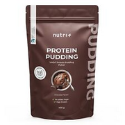 High Protein Pudding - Schokolade Vanille vegan - Eiweiß Dessert Pulver Low Carb