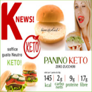 Keto Sandwich Line @ 4 Flauschig Panini Von 50g Geschmack Neutrale X Diet