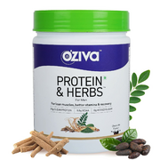 OZiva Protein &amp; Kräuter für Männer, Schokolade, 16 Portionen, 500 g