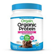 Orgain Organisch Protein + 50 Superfoods, Cremig Schokolade Fudge - 510g