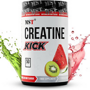 Creatine Kick 7 in 1 | Mit Geschmack Wassermelonen-Kiwi | 50 Portionen - 500 G |