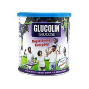 GLUCOLIN Glucose Powder Instant Energy Drink (Schwarze Johannisbeere) 420g...