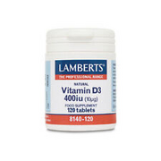 LAMBERTS Vitamin D3 400iu 120 Tabletten