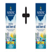 (180 g, 282,69 EUR/1Kg) 2 x (Nordic Naturals Arctic Cod Liver Oil, 750mg Lemon
