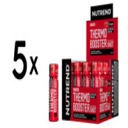 (6000 ml, 26,47 EUR/1L) 5 x (Nutrend Thermobooster Shot, Grapefruit - 20 x 60 m