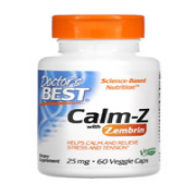 Doctor's Best Calm-Z mit Zembrin 25 mg 60 veg Kapseln