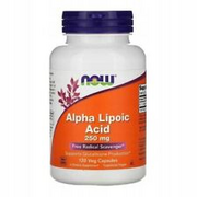 Now Foods Alpha-Liponsäure 250mg Alpha-Lipoic Acid 120-360 Kapseln