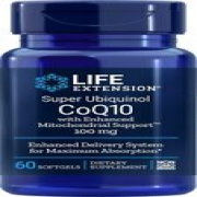 Life Extension, Super Ubiquinol CoQ10 + Mitochondrial Support, 60 Weichkapseln