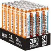 Optimum Nutrition Amino Energy Electrolytes RTD's 250ml Pack of 3|6|9|12|18|24