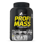 PROFESSIONAL MASS Gainer Carbohydrates Amino Protein OLIMP Building Muscle 2500g