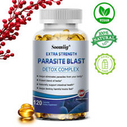 Intestinal Parasite Explosion Cleansing Detox Supports Digestion Capsules