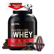 Optimum Nutrition Gold Standard 100% whey 2.2kg + Crivit Abdominal Trainer