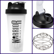 Warrior Protein Shaker Bottle, 600ml Mixball Shakes Blender (Pack of 1)