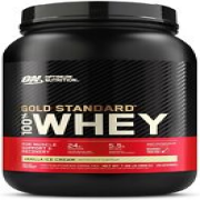 Gold Standard 100% Whey Muscle Building and Recovery Protein Powder with Natural