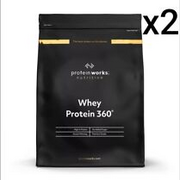 The Protein Works Whey Protein 360 2.4kg x2 BB 05/24  *Please Read Description*