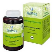 BioPrep Organic Cayenne Pepper Capsules (180 pcs)