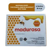 Madurasa Honey for Health Stamina Booster Body Warm & Immune Support 12 sachets