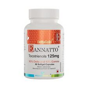 E Annatto Tocotrienols Deltagold 125mg, Vitamin E Tocotrienols Supplements 60