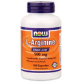 Now Foods L-Arginine 500 mg - 100 Caps 4 Pack