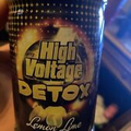 High Voltage Detox LEMON LIME Detox Drink 16 Oz Clean Body Toxic Toxin