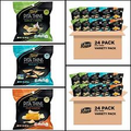 All Natural Baked Pita Chips, Non-GMOcertified, ReducedFat, Variety, 2box,  48ct