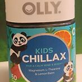 OLLY - Kids Chillax Supplement - Magnesium, L-Theanine & Lemon Balm - 50 Gummies