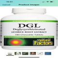 Natural Factors, Chewable DGL 400 mg