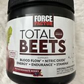Force Factor Total Beets, Beetroot Powder Supplement 30 Servings Exp 08/2026