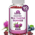 Milk Thistle Gummies- Naturally Flavored, Sugar-Free 1000mg...