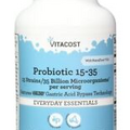 Vitacost Probiotic 15-35 - 35 Billion CFU - 240 Vegetarian Capsules - BB 2/2026