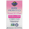 Garden of Life Raw Probiotics Women 50 & Wiser 85 Billion Cfu 90 Veg Caps