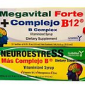 Neuroestress With More Complex B 21 Vials / Megavital Forte Complex B12 21 Vials