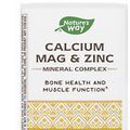 Nature’S Way Calcium-Magnesium-Zinc - Bone Health & Muscle Function* - with Calc