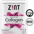 Zint Collagen Peptides Powder (32 oz): Paleo-Friendly, Keto-Certified, Premium
