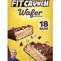 FITCRUNCH Wafer Protein Bars, Chocolate Peanut Butter, 1.59 oz, 18-count