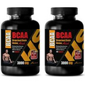 muscle muscle - BCAA 3000MG - essential amino acid - 2 B