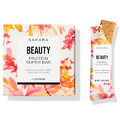Sakara Beauty Protein Super Bar - Poppy Seed & Lemon Protein Bars, Clean Protein Bars, 12g Plant Based Protein, Pre Post Workout Protein Snack Bars